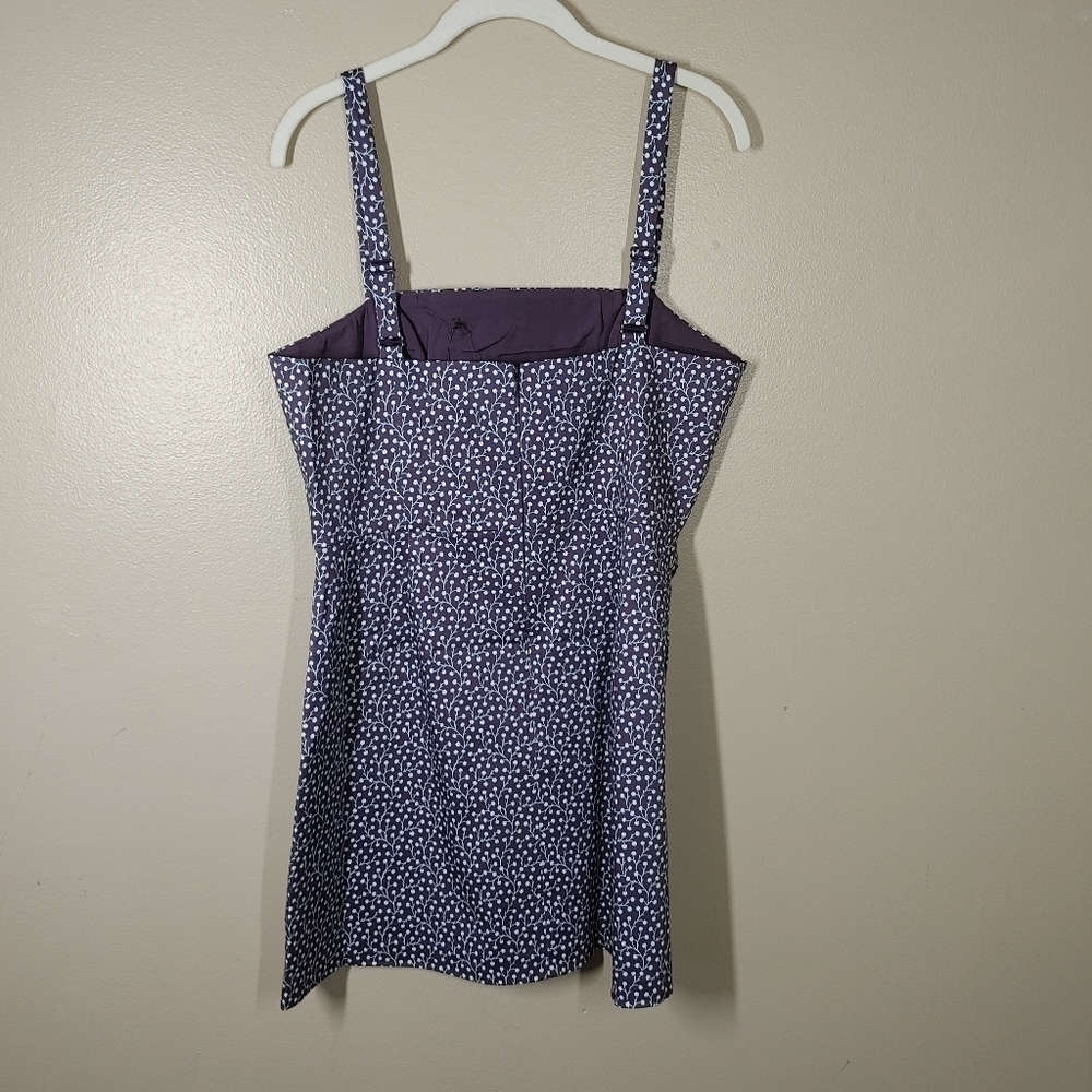 French Connection Elao Cotton Floral Dress Size 12 - Picture 3 of 14